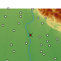 Nearby Forecast Locations - Bijnor - Map