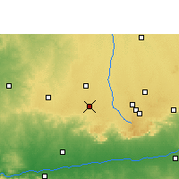 Nearby Forecast Locations - Dhar - Map