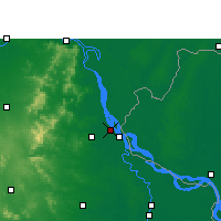 Nearby Forecast Locations - Dhuliyan - Map