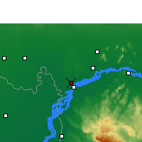 Nearby Forecast Locations - Gauripur - Map