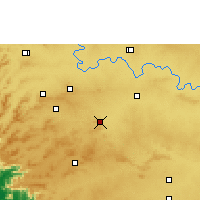 Nearby Forecast Locations - Gokak - Map