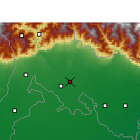 Nearby Forecast Locations - Mainaguri - Map
