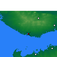 Nearby Forecast Locations - Mandvi - Map