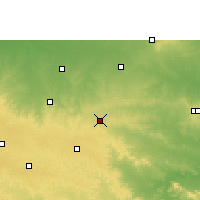 Nearby Forecast Locations - Mangrulpir - Map