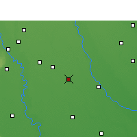 Nearby Forecast Locations - Shikarpur - Map