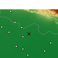 Nearby Forecast Locations - Sitamarhi - Map