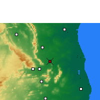 Nearby Forecast Locations - Srikalahasti - Map