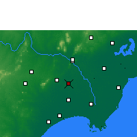 Nearby Forecast Locations - Tenali - Map