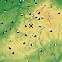Nearby Forecast Locations - Vielsalm - Map