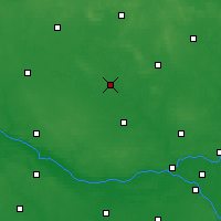 Nearby Forecast Locations - Glinojeck - Map