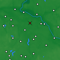 Nearby Forecast Locations - Gniewkowo - Map
