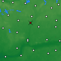 Nearby Forecast Locations - Jastrowie - Map