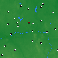 Nearby Forecast Locations - Kleczew - Map