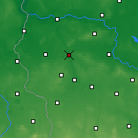 Nearby Forecast Locations - Nowogród Bobrzański - Map