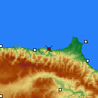 Nearby Forecast Locations - Ayancık - Map
