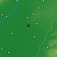 Nearby Forecast Locations - Hajdúszoboszló - Map