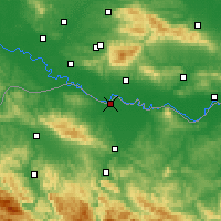 Nearby Forecast Locations - Gradiška - Map