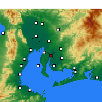 Nearby Forecast Locations - Kariya - Map