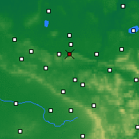 Nearby Forecast Locations - Lübbecke - Map