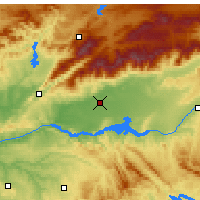 Nearby Forecast Locations - Talayuela - Map