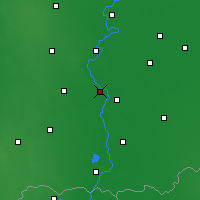 Nearby Forecast Locations - Csongrád - Map
