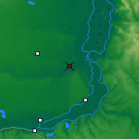 Nearby Forecast Locations - Țăndărei - Map