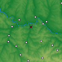 Nearby Forecast Locations - Siversk - Map