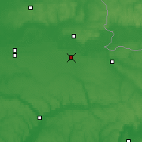 Nearby Forecast Locations - Buryn - Map