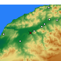 Nearby Forecast Locations - Djidioua - Map