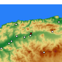 Nearby Forecast Locations - El Abadia - Map