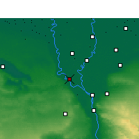Nearby Forecast Locations - Ashmoun - Map