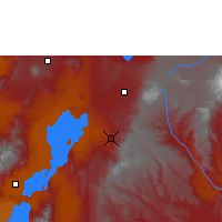 Nearby Forecast Locations - Dila - Map
