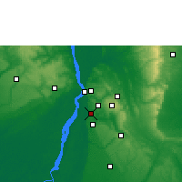Nearby Forecast Locations - Ozubulu - Map