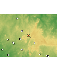 Nearby Forecast Locations - Ila Orangun - Map
