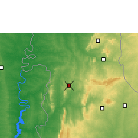 Nearby Forecast Locations - Bassar - Map