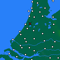 Nearby Forecast Locations - Lisse - Map