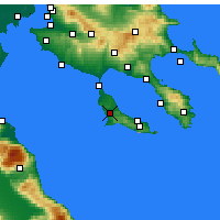Nearby Forecast Locations - Kassandreia - Map