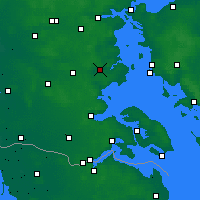 Nearby Forecast Locations - Haderslev - Map