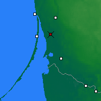 Nearby Forecast Locations - Priekulė - Map