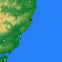 Nearby Forecast Locations - Stonehaven - Map