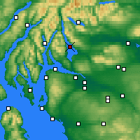 Nearby Forecast Locations - Loch Lomond - Map