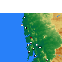 Nearby Forecast Locations - Shirsad - Map