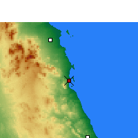 Nearby Forecast Locations - Safaga - Map