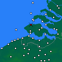 Nearby Forecast Locations - Veerse Meer - Map