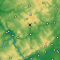 Nearby Forecast Locations - Wiesensee - Map