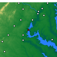 Nearby Forecast Locations - Quantico - Map