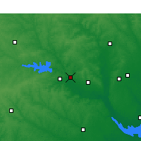 Nearby Forecast Locations - Columbia DT - Map