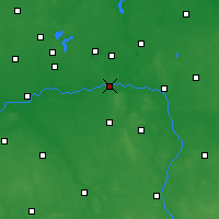 Nearby Forecast Locations - Konin - Map