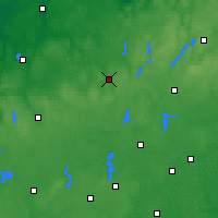 Nearby Forecast Locations - Bytów - Map