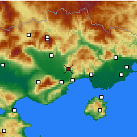 Nearby Forecast Locations - Filippoi - Map